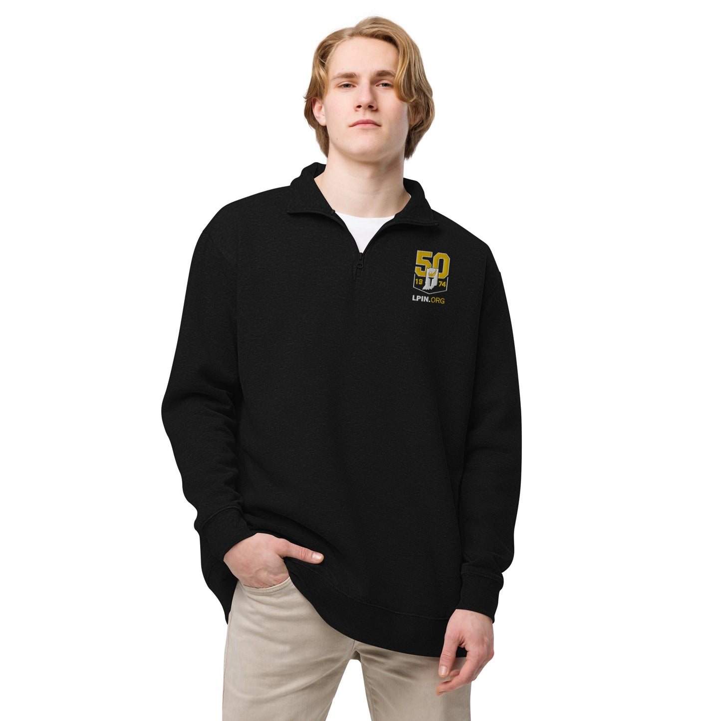 LPIN 50th Fleece Pullover (embroidered)