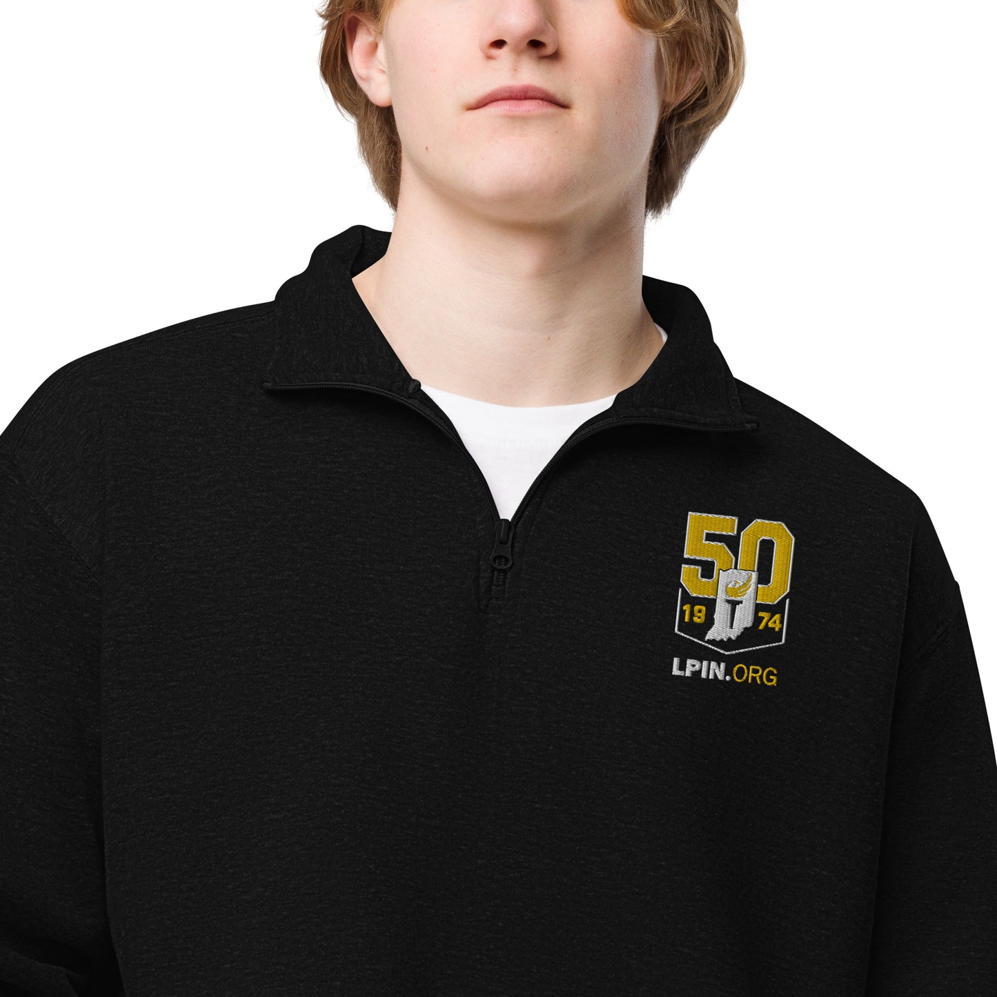 LPIN 50th Fleece Pullover (embroidered)