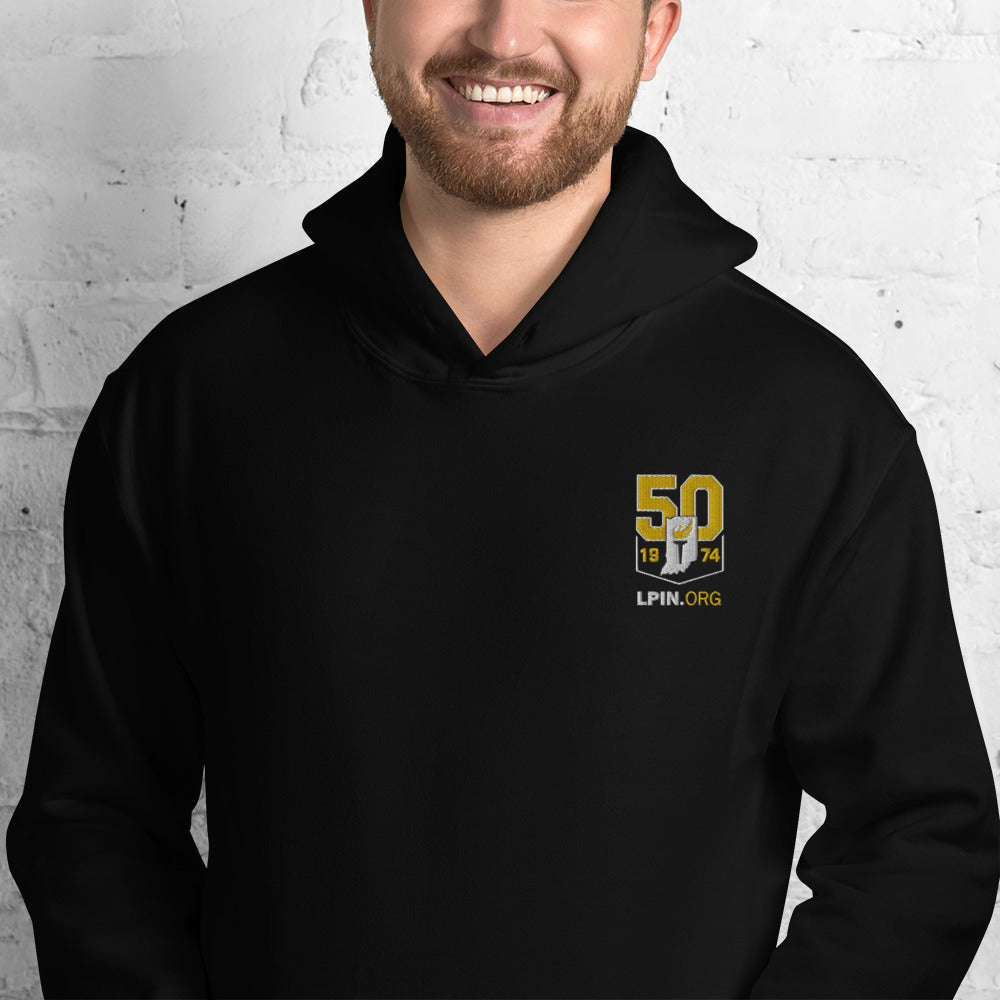 LPIN 50th Hoodie (embroidered)
