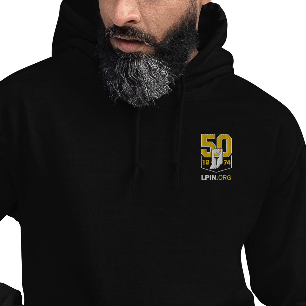 LPIN 50th Hoodie (embroidered)