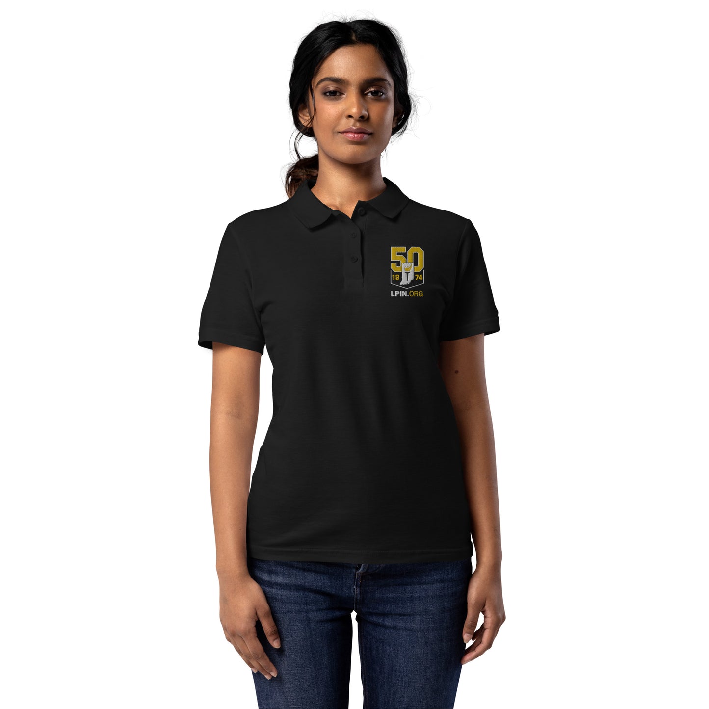 LPIN 50th Women’s Polo shirt (embroidered)