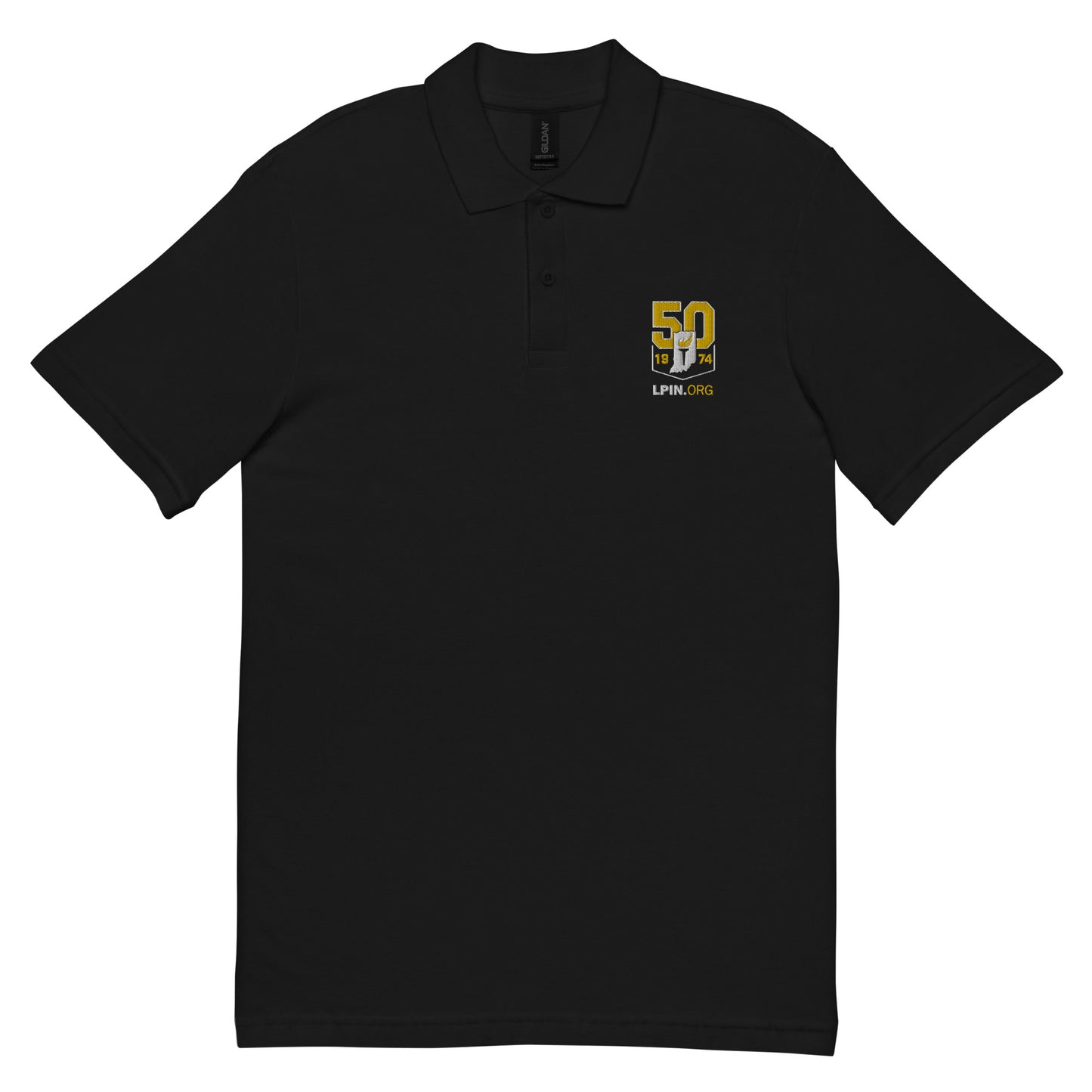 LPIN 50th Men’s Polo shirt (embroidered)