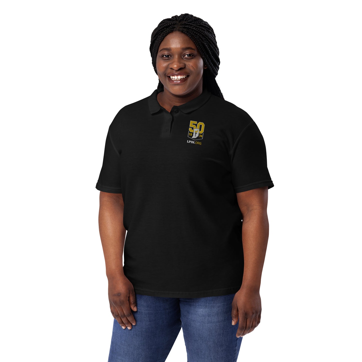 LPIN 50th Women’s Polo shirt (embroidered)